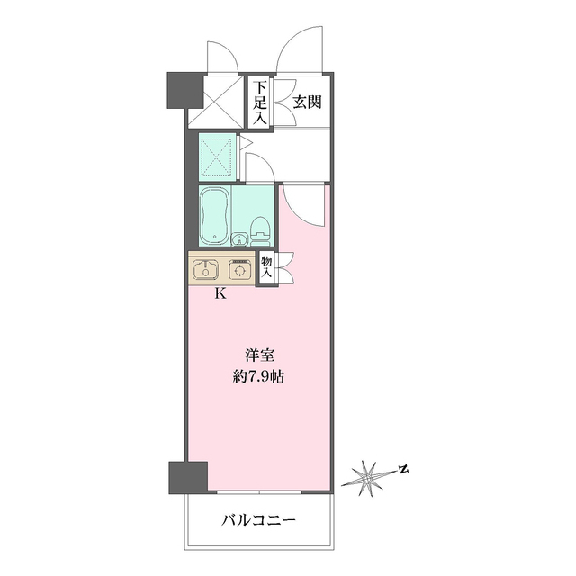 シティコープ浅草橋’９０の間取図