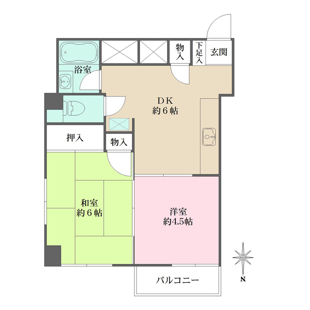 古川ビルの間取図