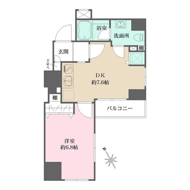 スパッジオ蔵前物件間取図