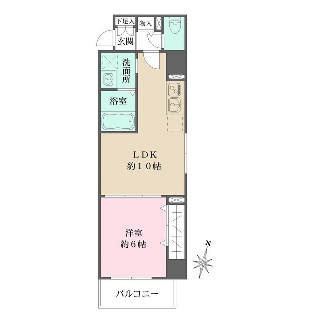 フレア・Ｆの間取図