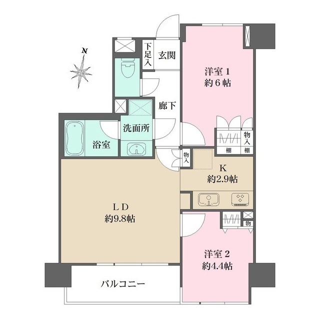 藤和本郷壱岐坂ホームズの間取図