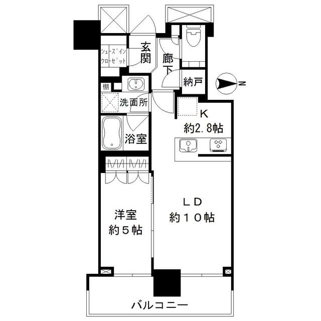 ザ・パークハウス晴海タワーズ　クロノレジデンスの間取図