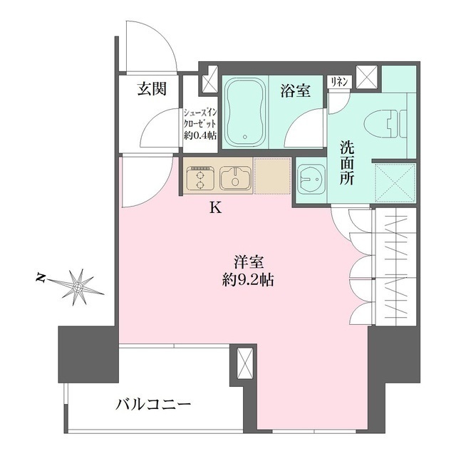 ザ・パークワンズ千代田佐久間町の間取図