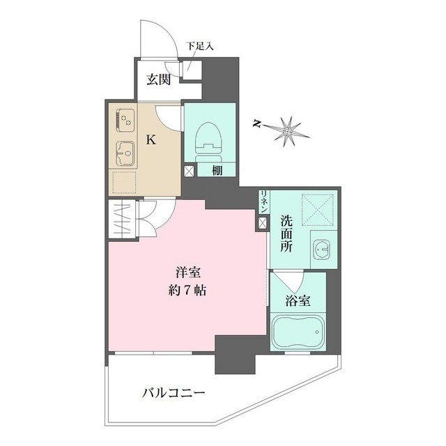 プライムアーバン菊川の間取図
