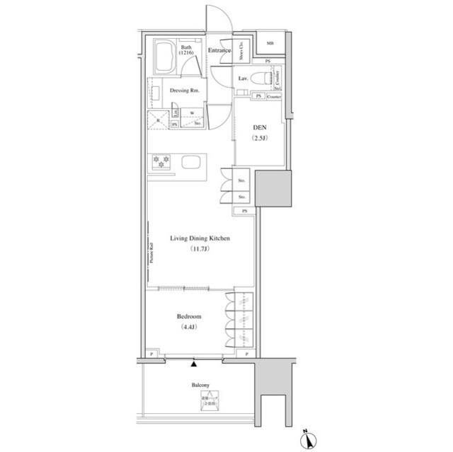 ザ・パークハビオ北千住の間取図