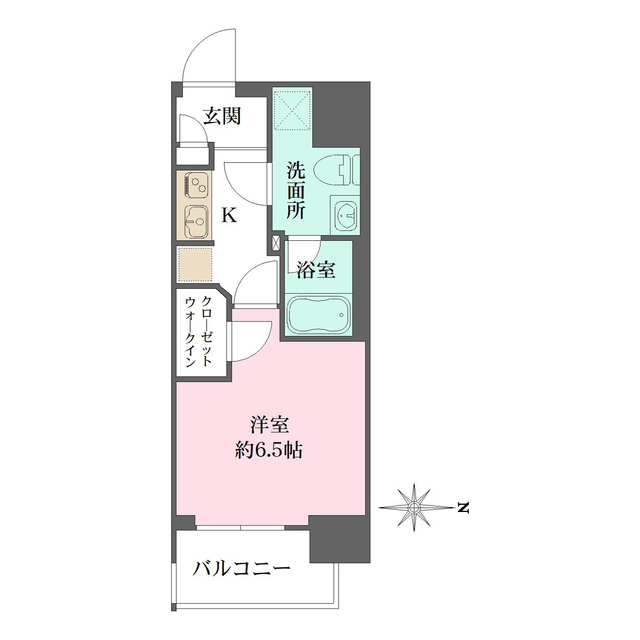 コスモリード亀戸の間取図