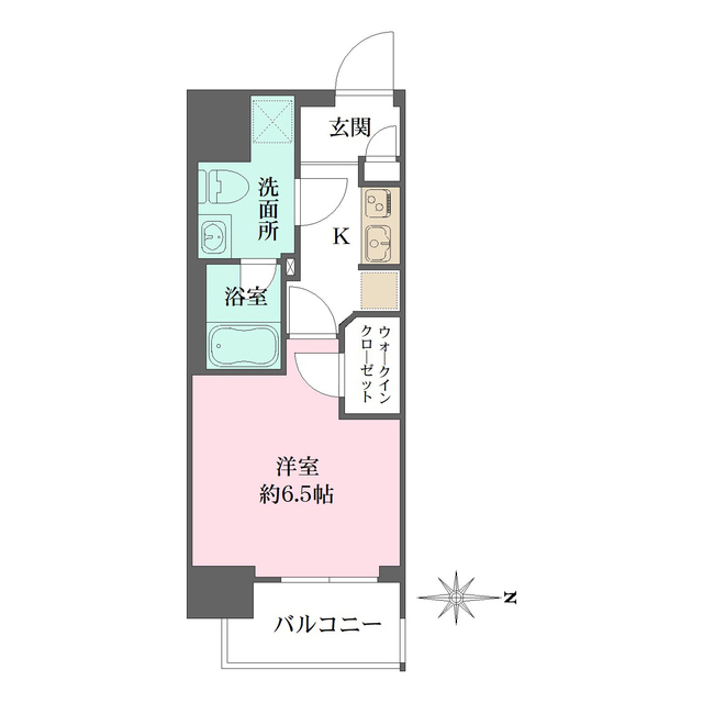 コスモリード亀戸の間取図