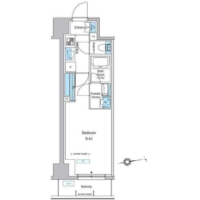 プレディアコート北千住の間取図