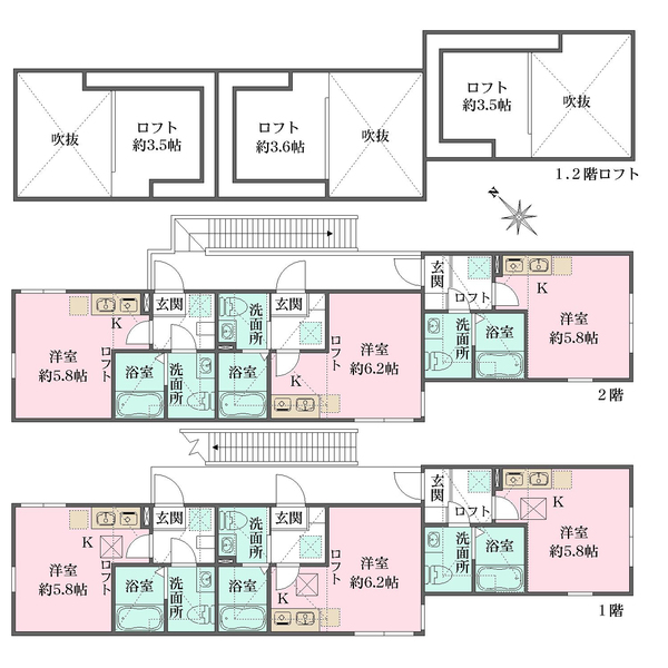 medium物件間取図