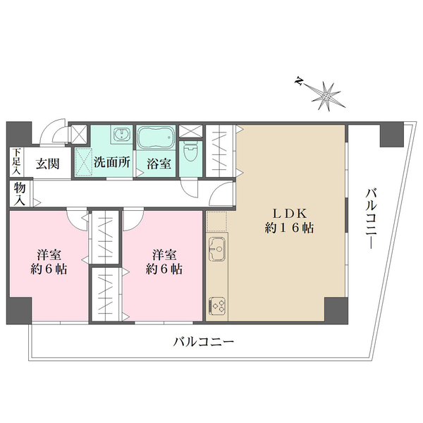 エンゼルハイム新子安の間取図