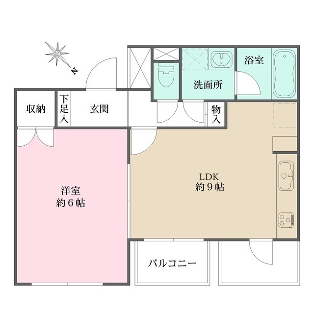 藤和シティコープ桜新町の間取図