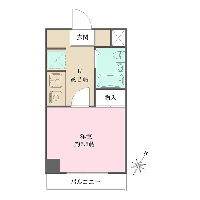 メゾン・ド・ボックスの間取図