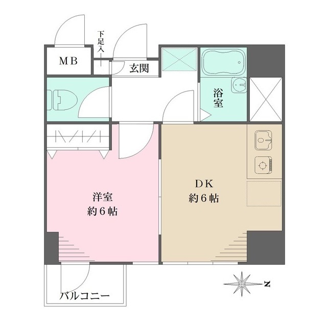 ワイズコープの間取図