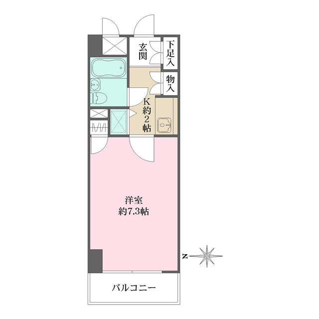 藤和シティコープ芝公園の間取図