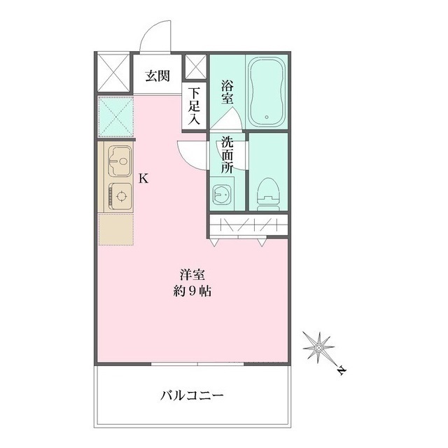 クリーンホームツルオカの間取図
