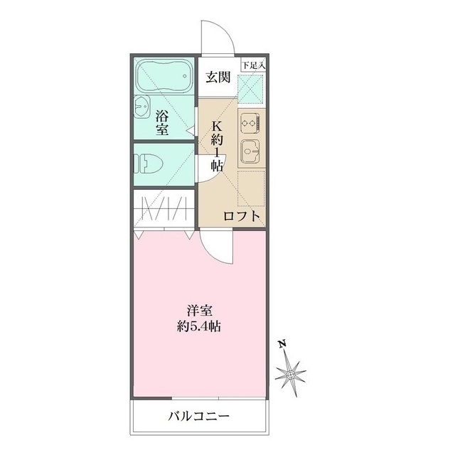 パティオ三宿の間取図