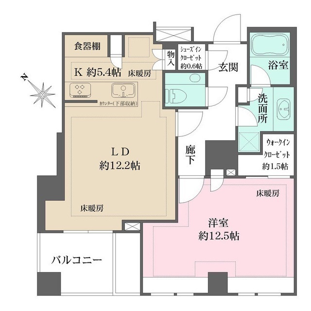 ザ・パークハウスグラン南青山の間取図