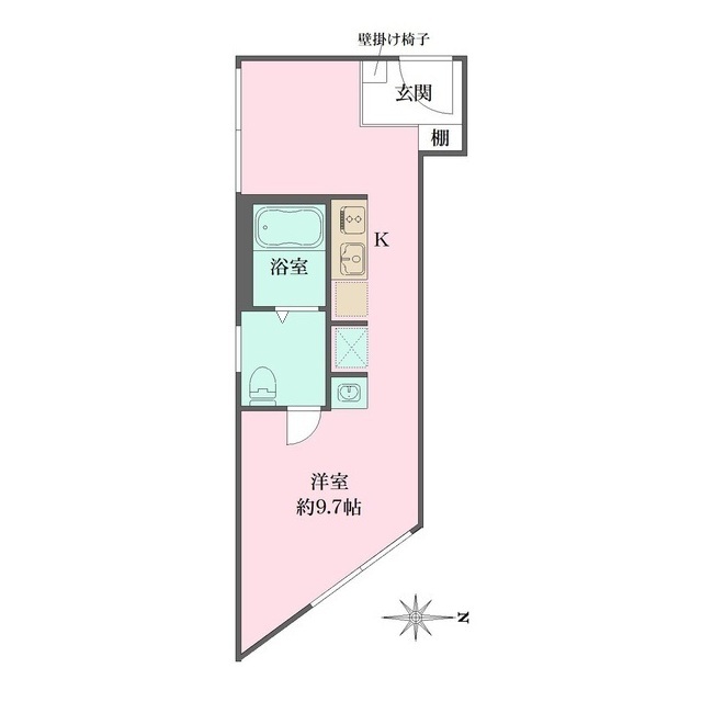 ＫＯＳＴＩＣ　ＫＡＭＡＴＡの間取図