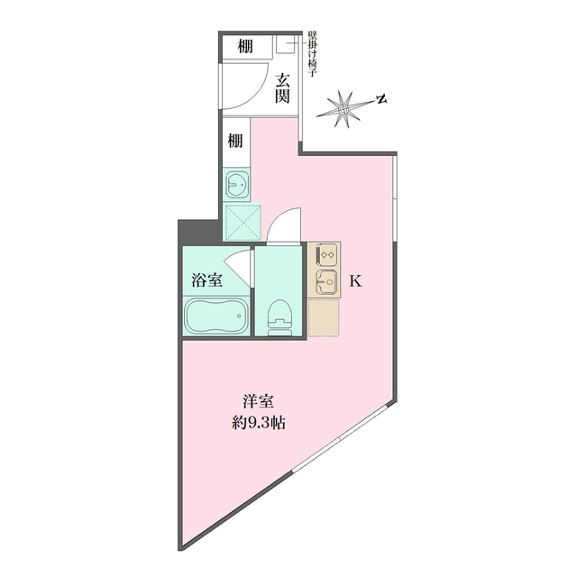 ＫＯＳＴＩＣ　ＫＡＭＡＴＡの間取図