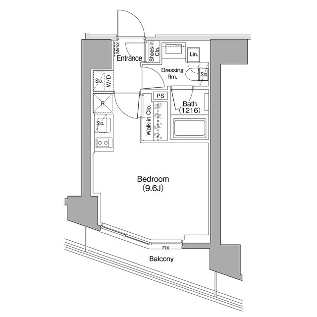 ザ・パークハビオ蒲田の間取図
