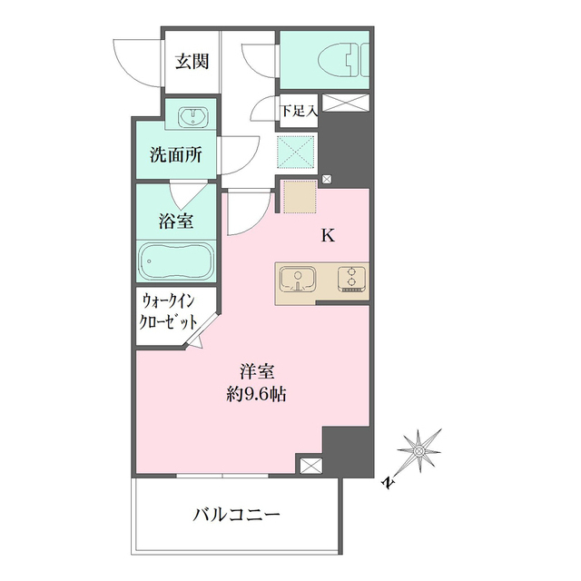 ザ・パークメゾン東大井の間取図