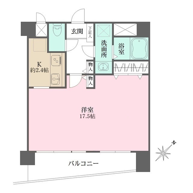 コスモリード雪が谷大塚の間取図