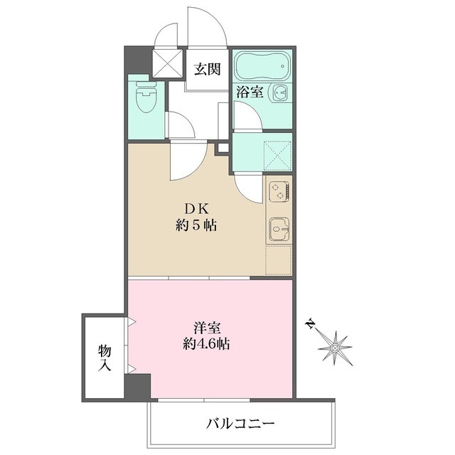 Ｔ’ｓ　ｇａｒｄｅｎ目黒の間取図