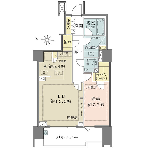 ザ・パークハウス渋谷南平台の間取図