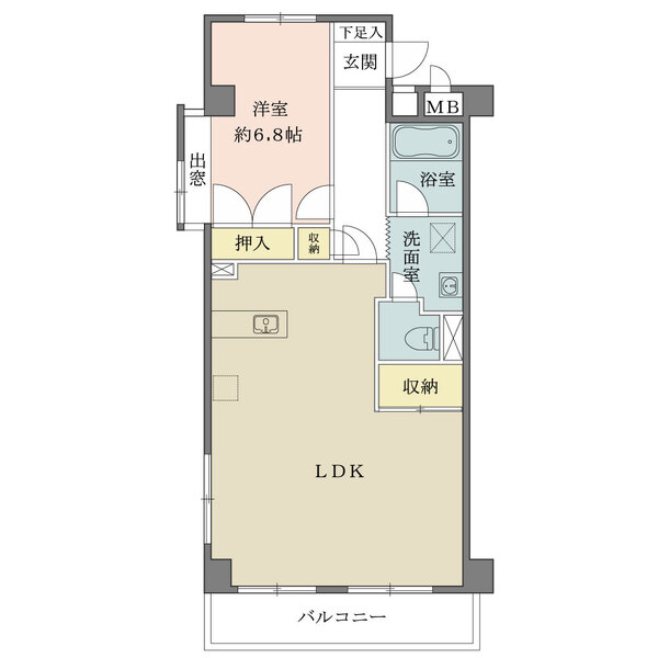 ローヤルマンション葛西の間取図