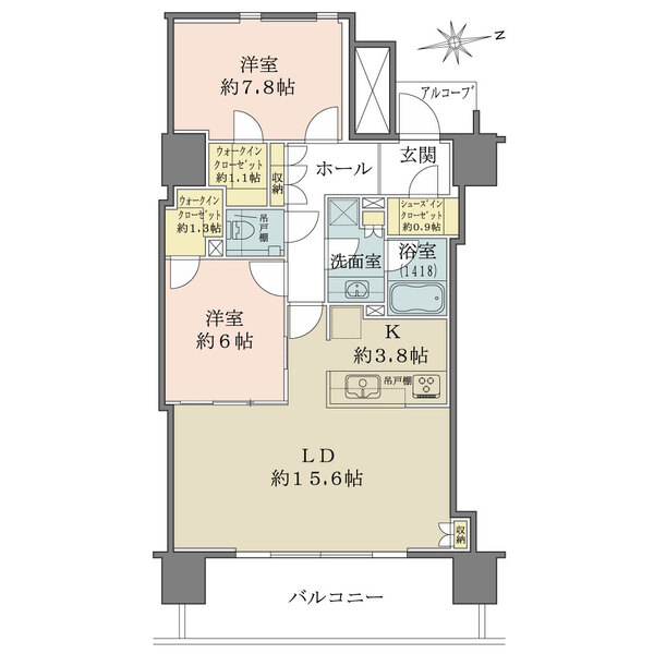 BLUE HARBOR TOWER（ブルーハーバータワー）みなとみらいの間取図