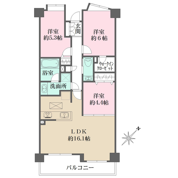 ソフィア学芸大学の間取図
