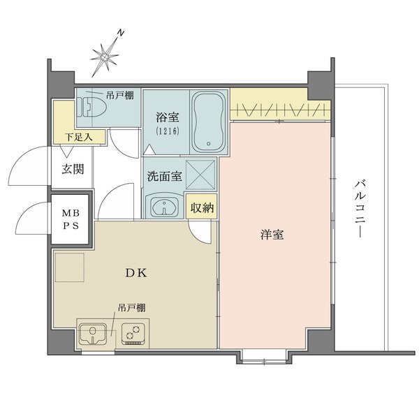 グランヴァン南雪谷の間取図