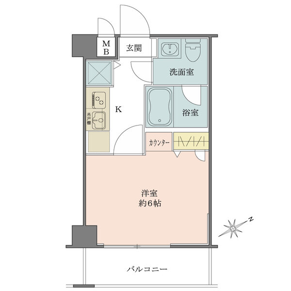 プリヴィレージュ目黒南の間取図