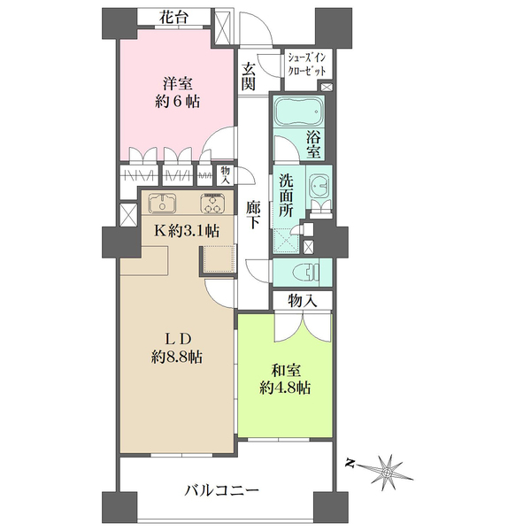 アーデル池上の間取図