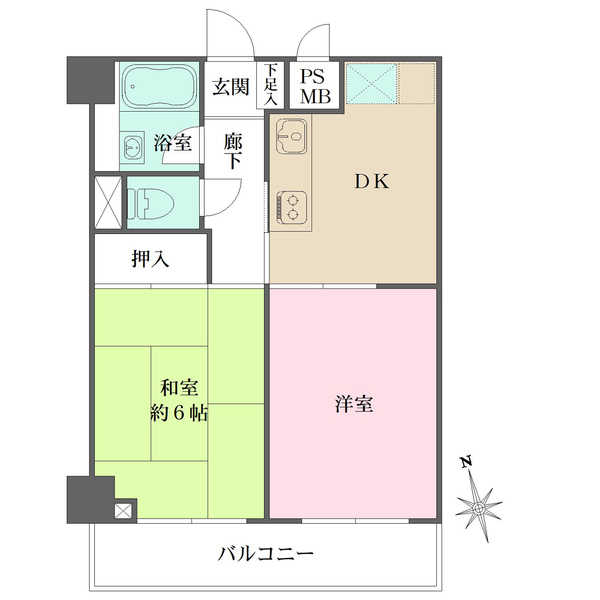 サンパーク東京銀座の間取図