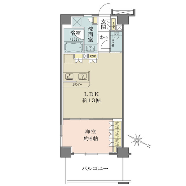 プレシス東神田の間取図