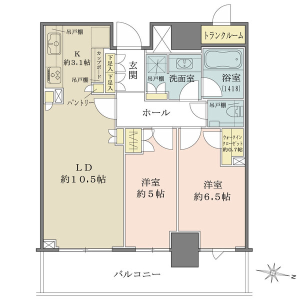 パークタワー西新宿の間取図