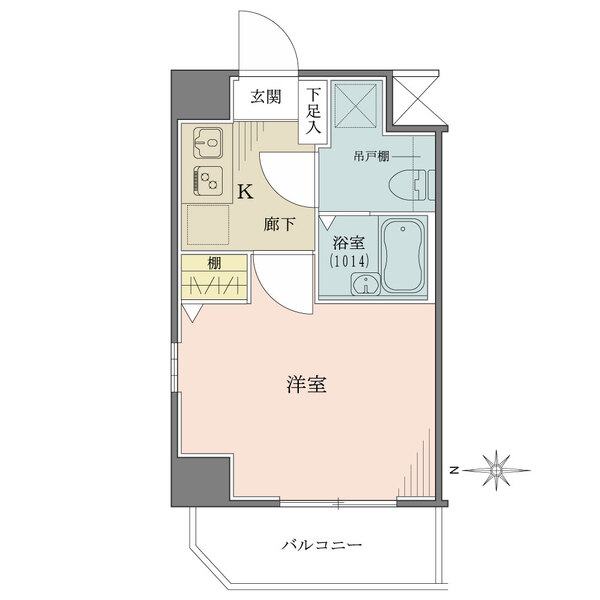 クレアシオン後楽園の間取図