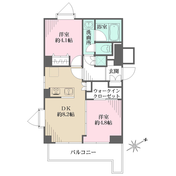 山手ビルの間取図