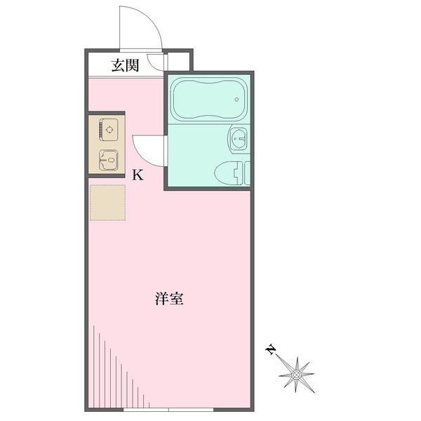 メゾン・ド・レクトゥールの間取図