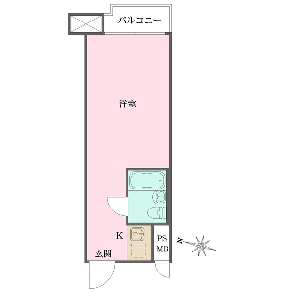 新宿ダイカンプラザA館の間取図