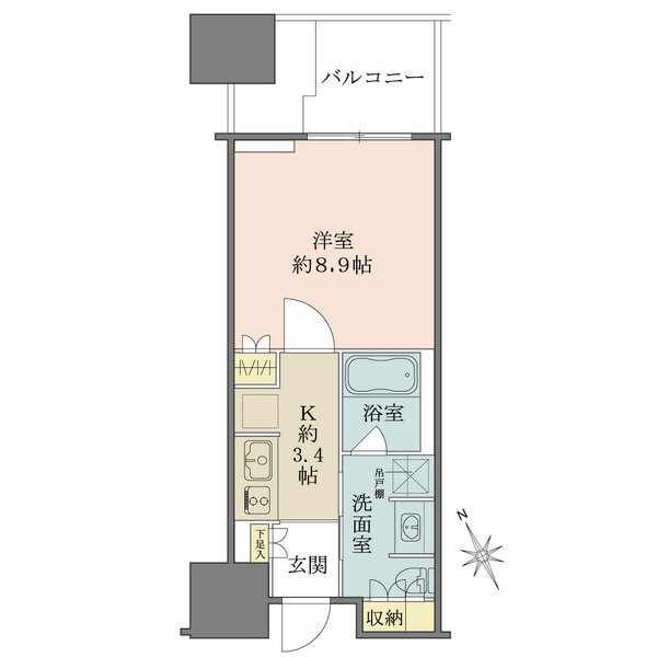 麻布台ヒルズレジデンスの間取図
