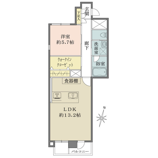 グランドメゾン赤坂の間取図