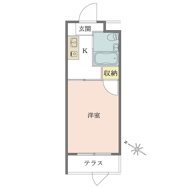 ハイタウン目黒の間取図
