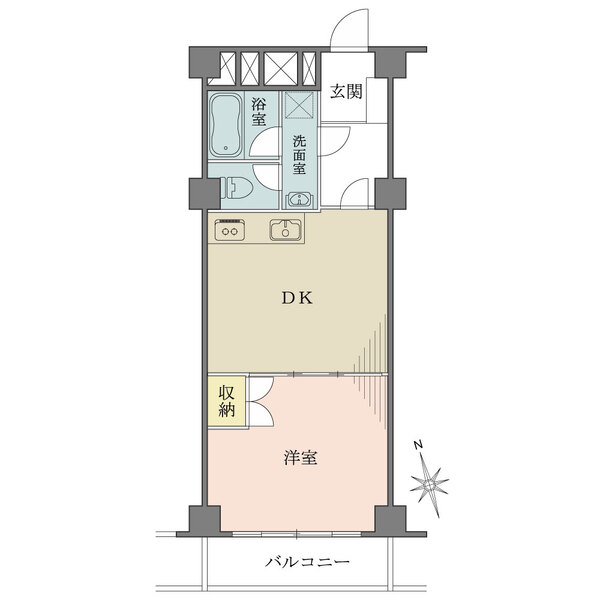 秀和麻布笄町レジデンスの間取図
