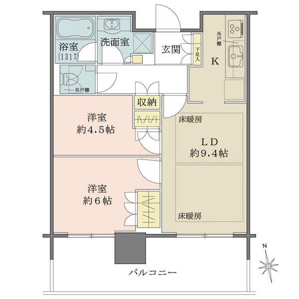 パークコート浜離宮ザ・タワーの間取図