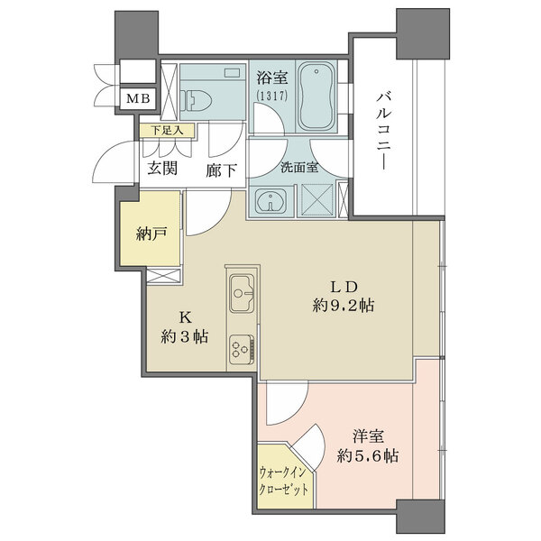 グランスイート麻布台ヒルトップタワーの間取図
