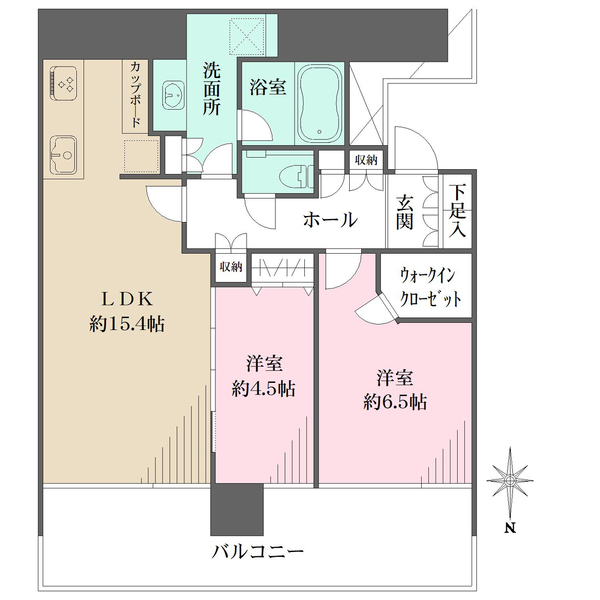 M.M.TOWERS　the　Eastの間取図