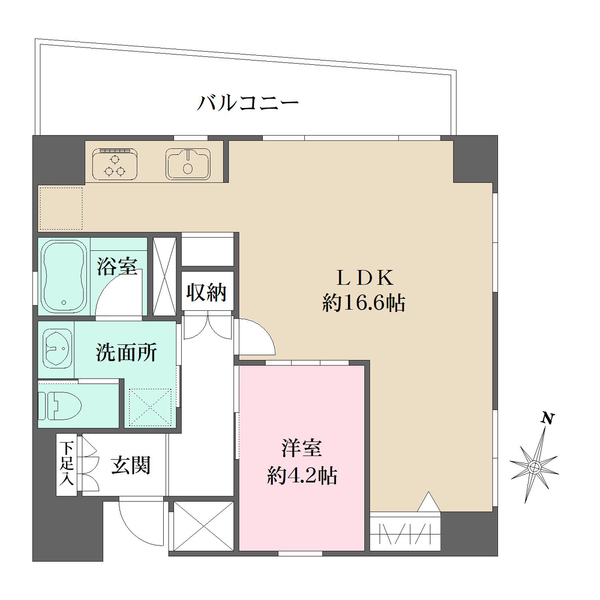 グランドメゾン高円寺の間取図