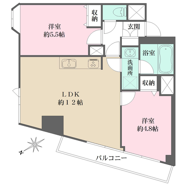豊栄荻窪ステーションプラザの間取図